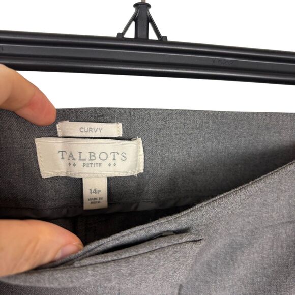 NWT Talbots Tan Dress Pants Women’s Curvy Petite 14 - Picture 5 of 5